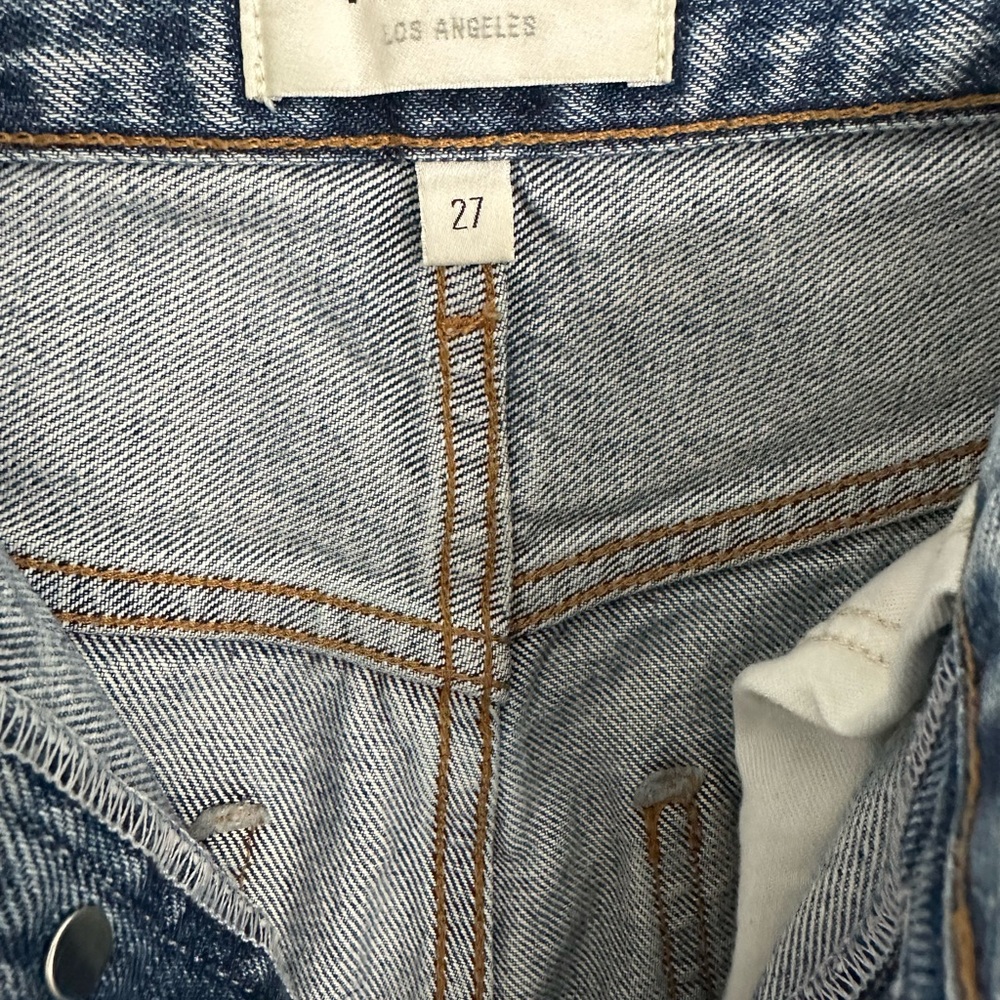 Agolde Riley jeans size 27 - Picture 3 of 10